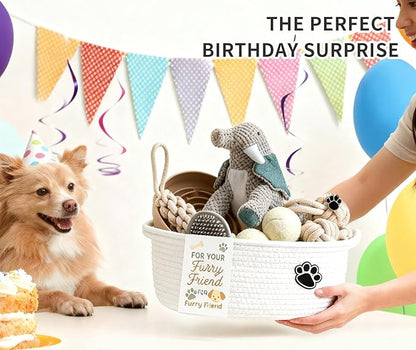 Dog Gift Basket – Puppy Starter Kit, Welcome New Puppy Gift Basket - Image 3