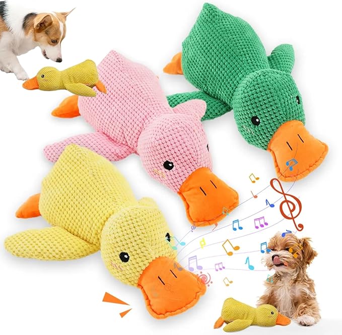 2025 Upgraded Dog Toys, New Durable Calming Duck Toys, Dog Toys by Koujut