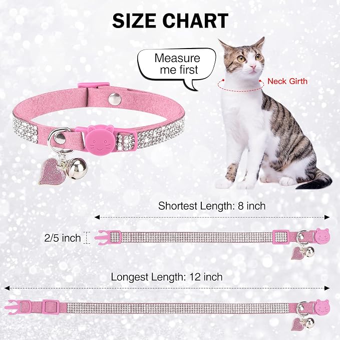 Rhinestone Cat Collar Breakaway - Image 6
