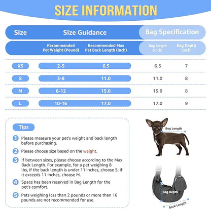 SlowTon Dog Carrier Sling - Image 6