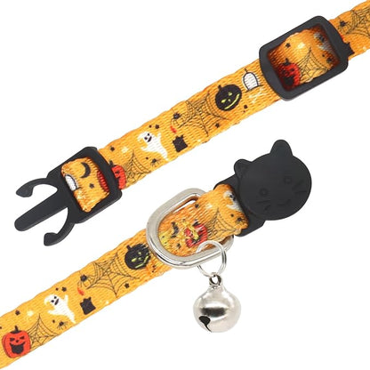 Halloween Cat Collar, 2 Pack, Breakaway Cute Cat Collar - Image 3