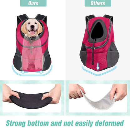 YUDODO Dog Front Carrier Backpack, Adjustable Breathable Pet Carrier - Image 7