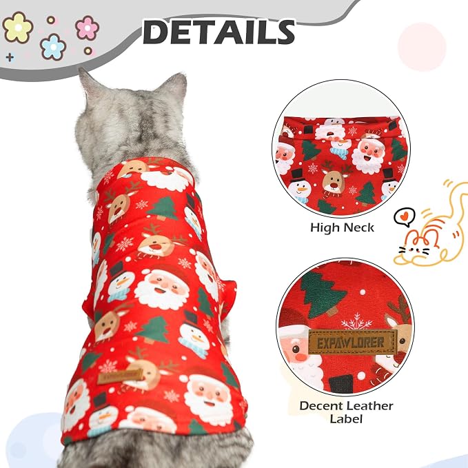 EXPAWLORER Cat Christmas Sweater - Image 2