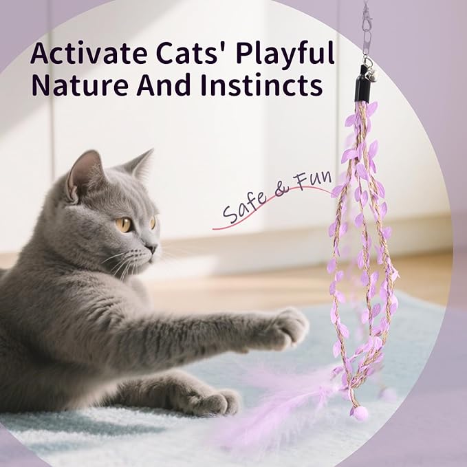 SONGWAY Cat Wand Toys for Indoor Cats - Image 5
