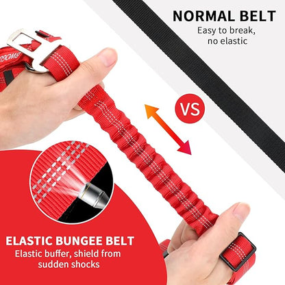BWOGUE Pet Dog Cat Seat Belt Reflective Car Dog Headrest Restraint Leash - Image 3