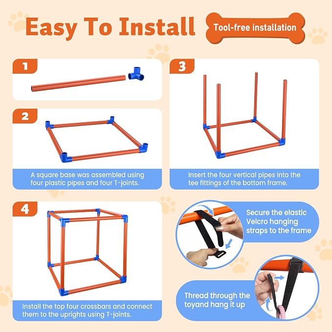 Puppy Play Gym for Small Dogs - Image 4