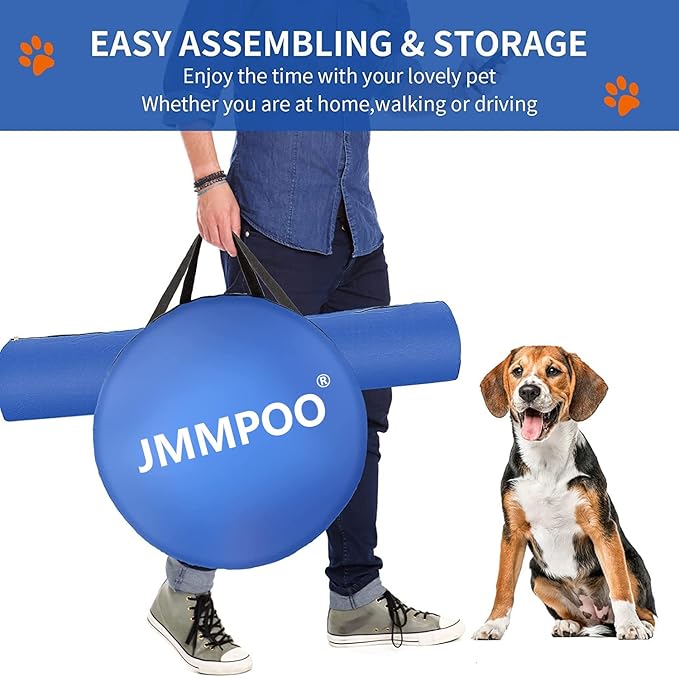 Dog Agility Training Equipment, 60-Piece Dog Obstacle Course Training Starter - Image 6