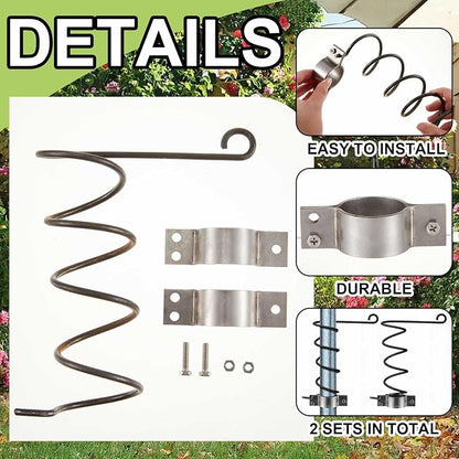 2 Pcs Automatic Chain Link Self Closing Gate Closer - Image 3