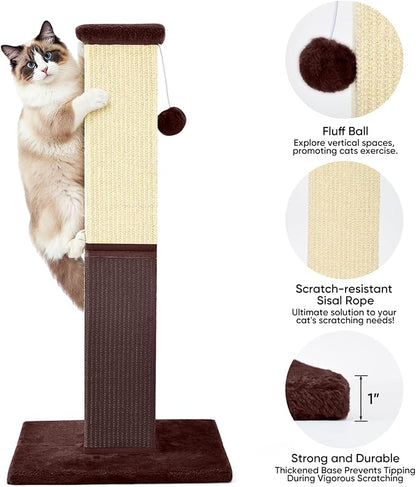 Cat Scratching Post, 32 Inch Cat Scratching Post - Image 4