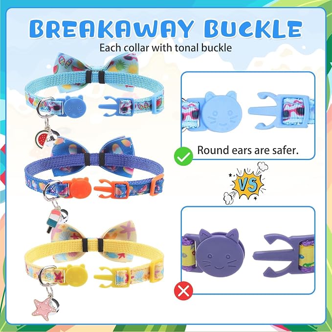KOOLTAIL Breakaway Cat Collars for Boy Cats - Image 5