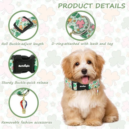 St. Patrick's Day Dog Collar, Puppy Collar - Image 3