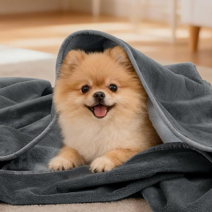 LOOBANI Waterproof Dog Blanket for Couch: Reversible Flannel Bed Blanket for - Image 7