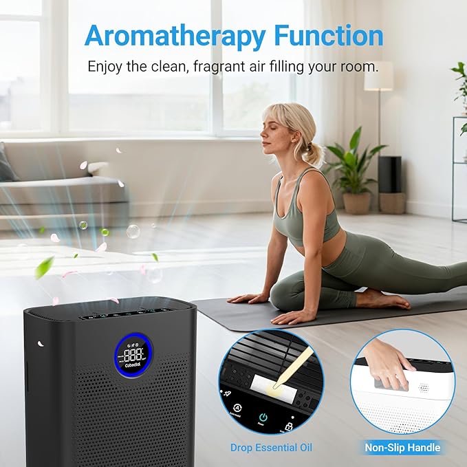 Air Purifiers for Home Large Room Up to 2216 Ft², Cobectal Pet Air Cleaner - Image 5
