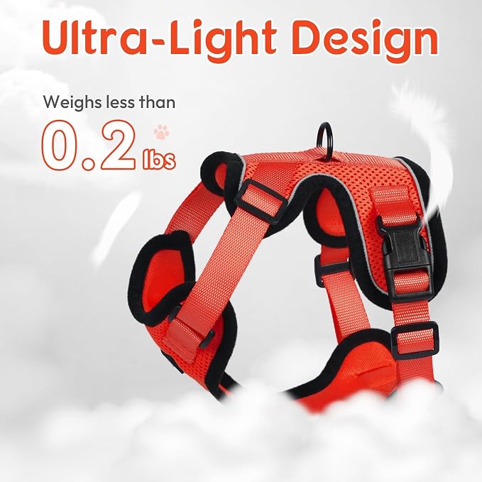 Dooradar Cat Harness and Leash Set, Escape Proof Safe Adjustable Kitten Vest - Image 5