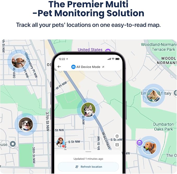 AI GPS Tracker for Dogs, Real Time Location and AI Vet Health Management - Image 7