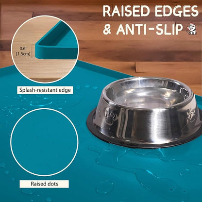MateeyLife Silicone Cat & Dog Food Mat - Image 3