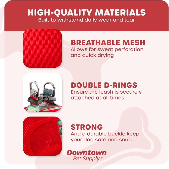 Downtown Pet Supply Step-in Dog Harness – No Pull, Adjustable Padded Mesh - Image 4