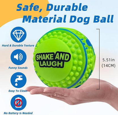 Spiky Interactive Dog Toys Ball, Shaking - Image 4