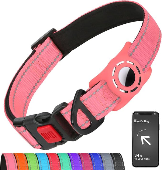 Airtag Dog Collar with AirTag Holder by Erbine