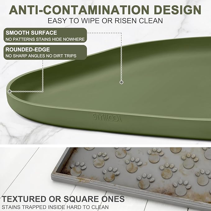 Small Silicone Pet Food Mat - Image 5