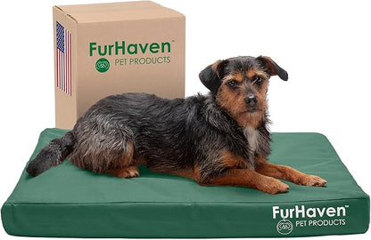 Furhaven Water-Resistant Cooling Gel Dog Bed by FurHaven