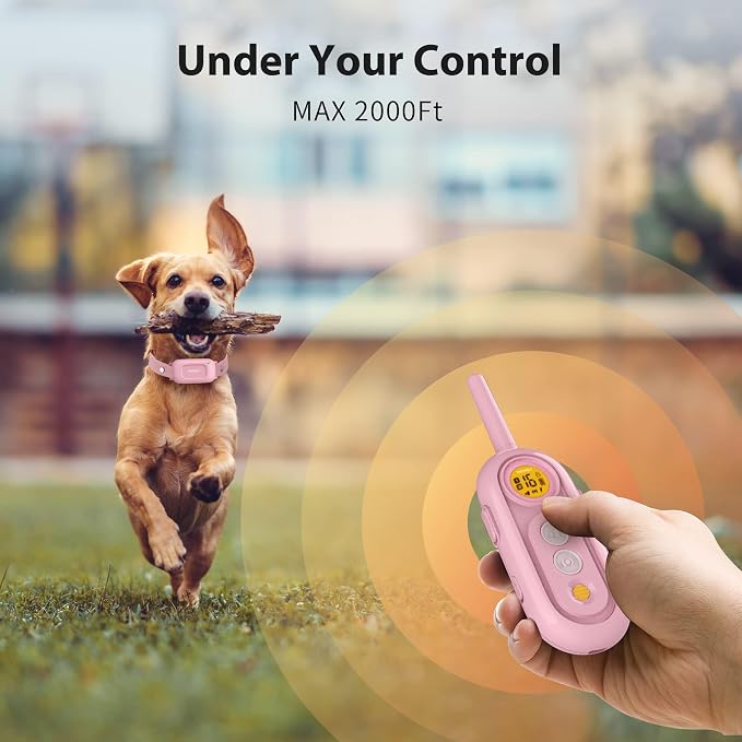 PATPET Dog Shock Collar for Medium Dogs- Dog Training Collar - Image 4