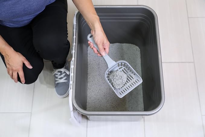 Petmate Enclosed Cat Litter Boxes - Image 4