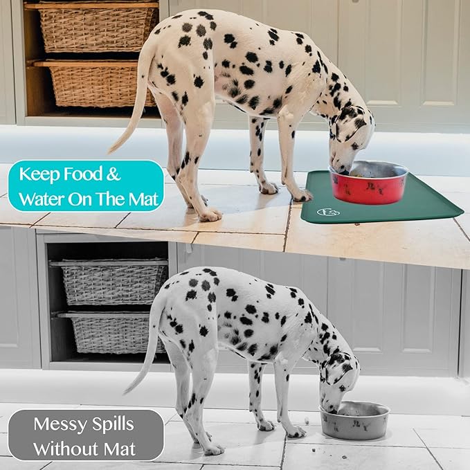 Silicone Waterproof Dog Cat Pet Feeding Mats, Non Slip, Easy Clean Pet Dog Cat - Image 7