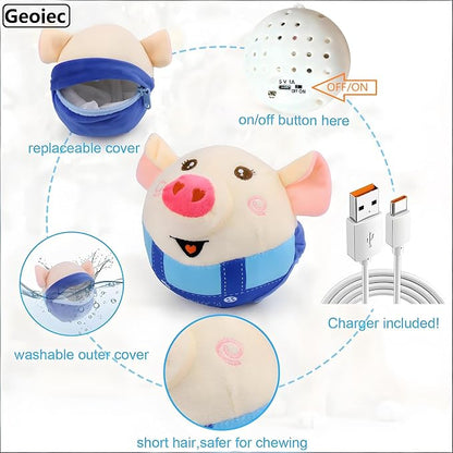 Interactive Dog Toys, Active Moving Pet Plush Toy, 2026 New shaking dog ball - Image 6