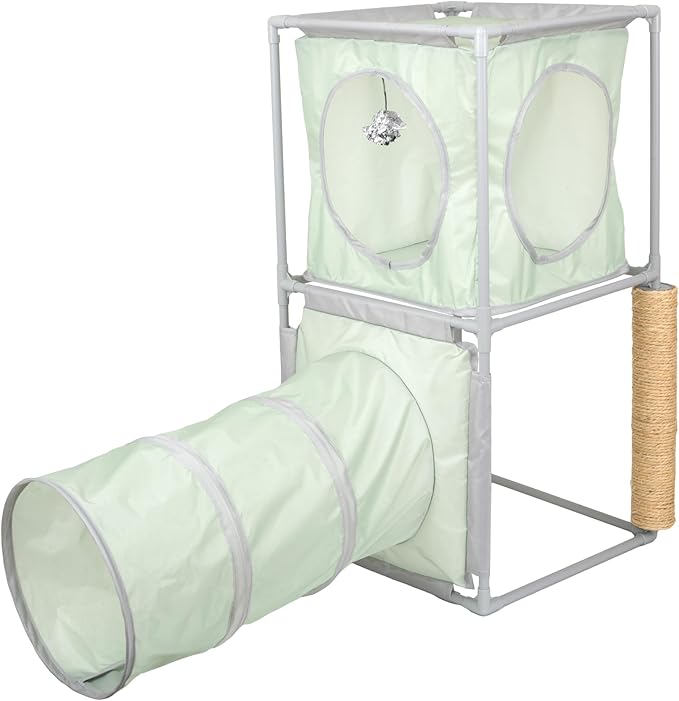Kitty City Cozy Cube Retreat Cat Tower by KittyCity