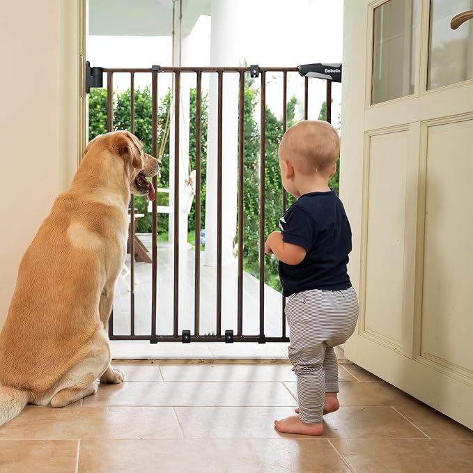 Babelio 34" Extra Tall Baby/Dog Gate - Image 8