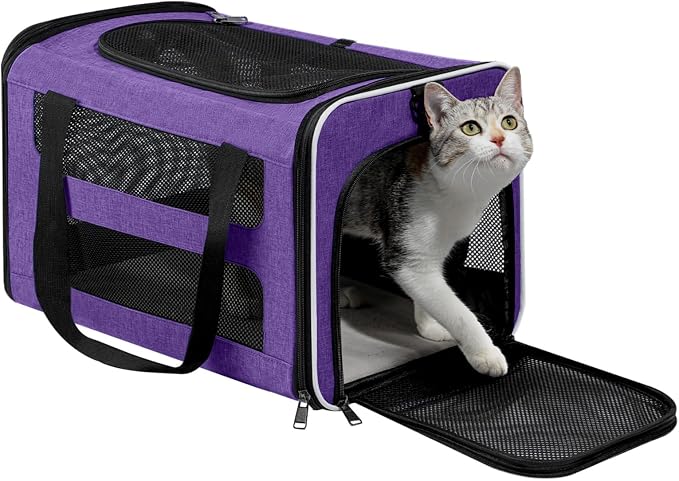 Cat Carrier Soft-Sided Travel Bag by Comfortforyourpets