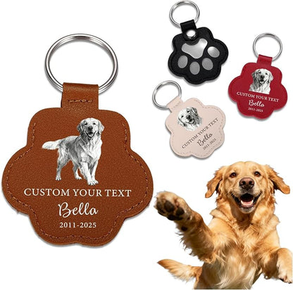 Eunigem Personalized Pet Hair Keychain by EuniGem