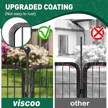 Dog Playpen Outdoor, 8 Panels 40" High Heavy Duty Metal Dog Pen, Pet Fence - Image 5