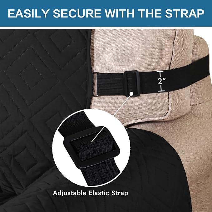 H.VERSAILTEX Reversible Sofa Slipcover Furniture Protector Water Resistant 2" - Image 5