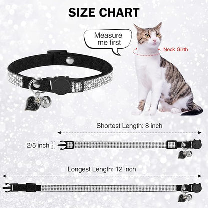 Rhinestone Cat Collar Breakaway - Image 4