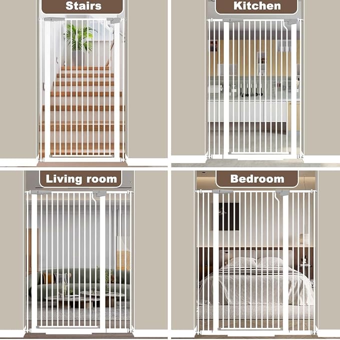Fairy Baby 51.18" Extra Tall Pet Gate - Image 8