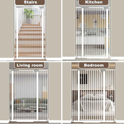 Fairy Baby 51.18" Extra Tall Pet Gate - Image 8