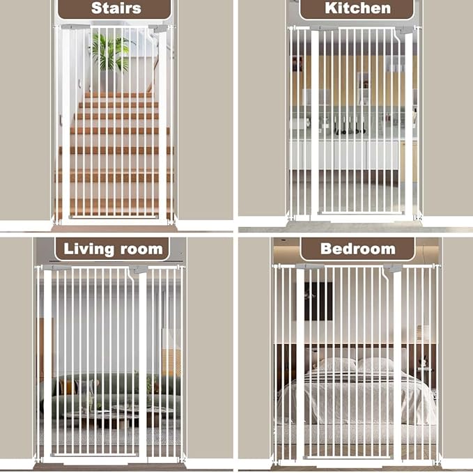 Fairy Baby 51.18" Extra Tall Baby Gates - Image 8