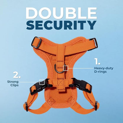Voyager Escape-Proof Step-in Lock Cat Harness & 5ft Neoprene-Handle Leash Set - Image 2