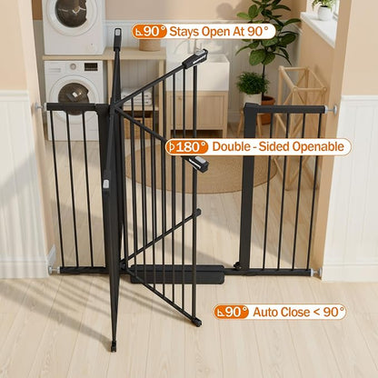 Mumeasy 36" Extra Tall Baby Gate - Image 8