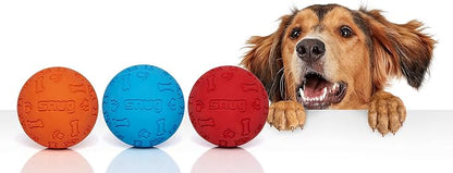 Snug Rubber Dog Balls for Small and Medium Dogs - Image 2