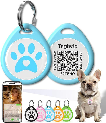 Smart QR Code Pet ID Tag for Dogs by Taghelp