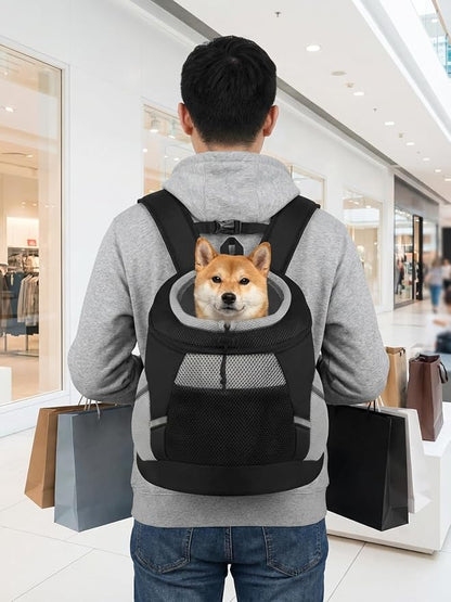 SMONT Dog Backpack Carrier Pet Lightweight Dog Carrier Backpack Small Dog Front - Image 6
