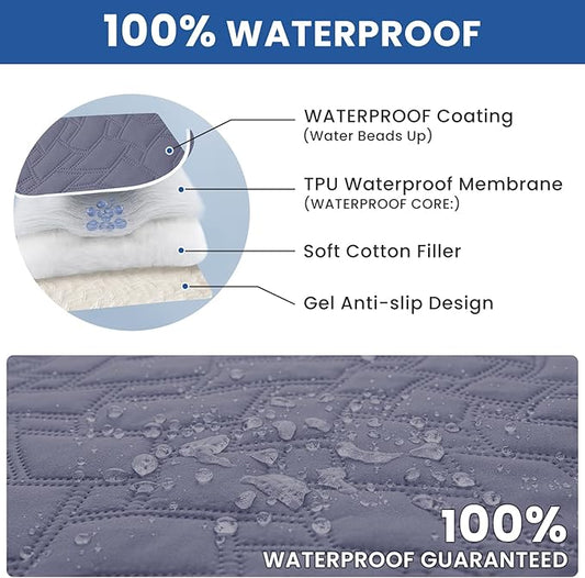 Waterproof Dog Blanket, Non-Slip Soft Pet Bed Cover, Couch Cover - Image 2