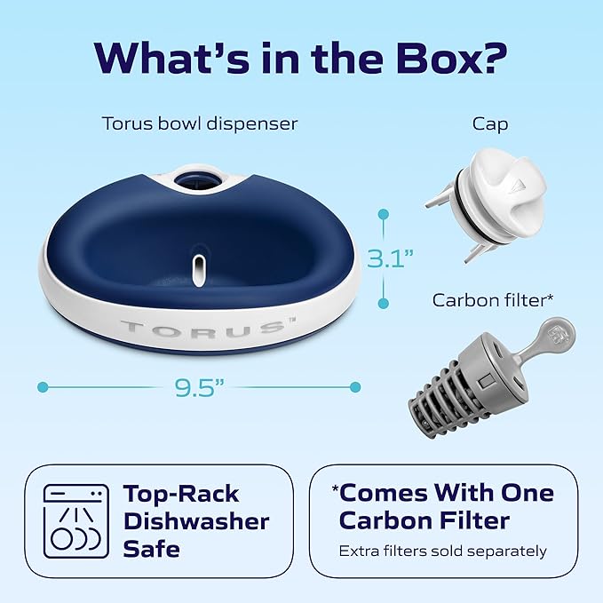 Filtered Portable Dog Water Dispenser, 1L / 34oz, Automatic Pet Water Dispenser - Image 8