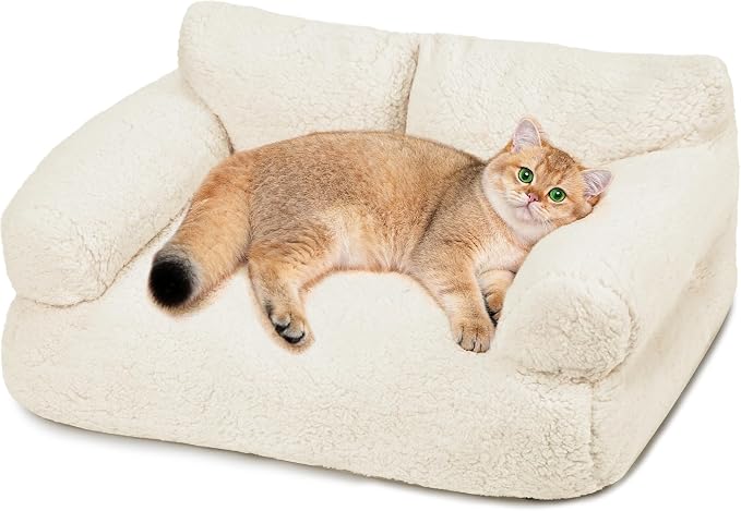 Large Cat Beds for Indoor Cats, Dog Couch Bed, Cute Cat Couch Sofas for Less - Image 2