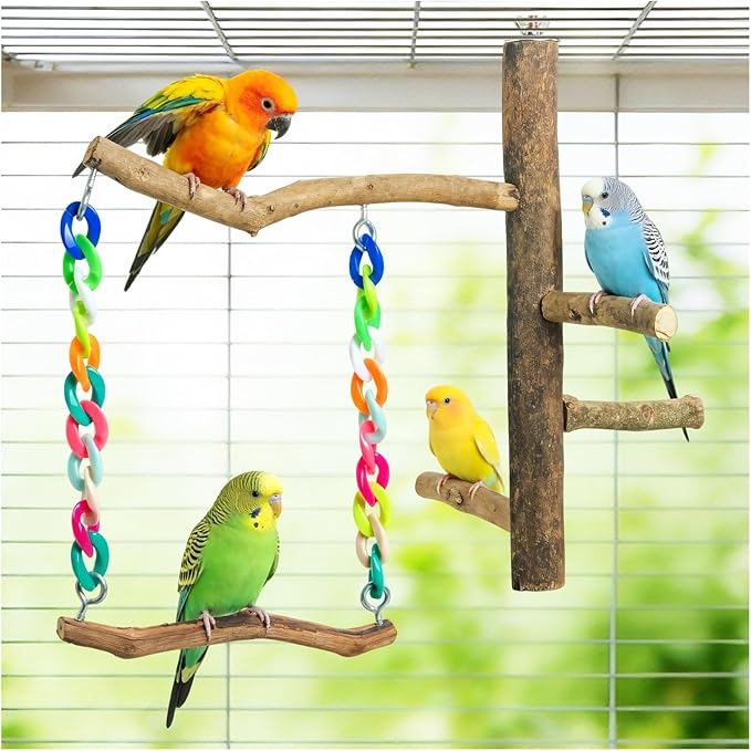 Bird Toys, Bird Swing Toys by Matutinus
