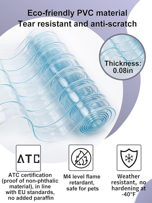 13.7in x 4.9ft Door Replacement Flaps - Image 2