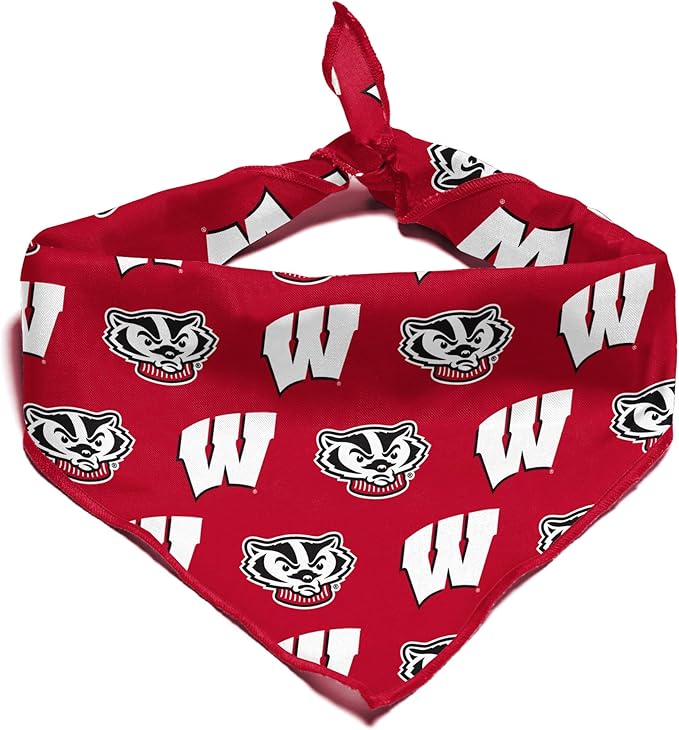 Wisconsin Badgers Officially Licensed Bandana - Image 2